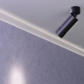 Spot LED aplicat directionabil Focus Zoom 4000K negru