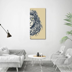 Print pe canvas Hipsterski leu