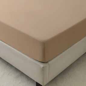 Cearsaf din microfibra MICROVELLE bej 180x200 cm