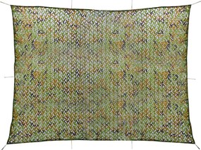 vidaXL Plasă de camuflaj cu geantă de depozitare, verde, 2x4 m