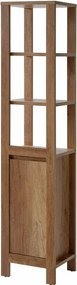 Dulap coloana pe pardoseala 40 cm cu 1 usa Comad Classic stejar roman