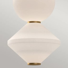 Alora Mood ALM-BIJOU-P3-GD - Lustră LED BIJOU suspendată pe cablu, 20 W, 230 V, 3000 K, auriu