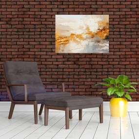 Tablou - Textura aurie (70x50 cm)