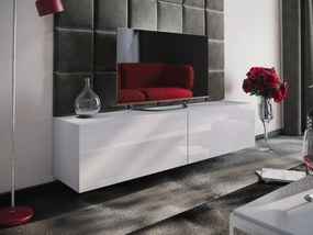 Mobilier living Mogan (alb + alb lucios). 1007701