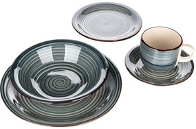 Set de masă Banquet 30-piese Spiral Blue