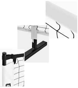 Plasă de pickleball portabilă cu husă de transport