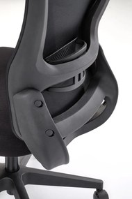 Scaun de birou Sonar negru H128 cm