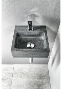 Sapho - Lavoar suspendat BLOK 30 x 30 cm, antracit