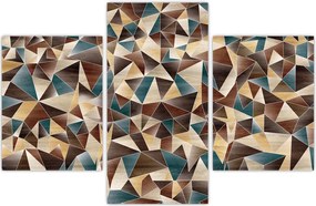 Tablou - Triunghiuri (90x60 cm)
