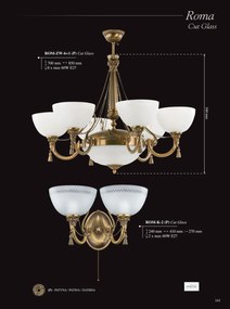 Candelabru elegant design clasic Roma