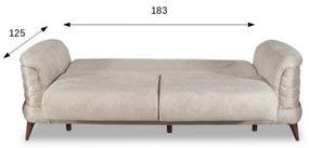 Canapea Extensibila Fausta 3L, 240 x 94 x 86 Cm