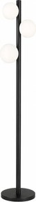 Zuma Line F0574-03N-P7AA - Lampă de podea FORES 3xG9/33W/230V, neagră
