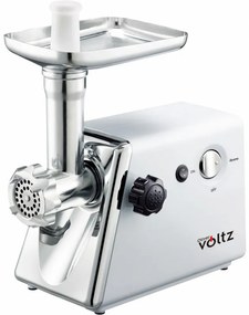 Masina de tocat carne cu accesoriu rosii Oliver Voltz OV51991C, 1600W, invers, accesorii, alb