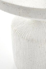 Masuta de cafea Giza alba - H53 cm