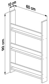 Raft pentru copii Arterka 1 (alb). Promo -6%. 1124204