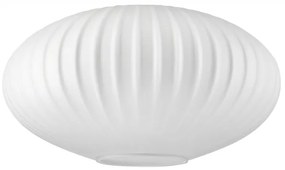 Lustră suspendată pe cablu HECTOR 1xE27/15W/230V alb/alamă Ø30 cm