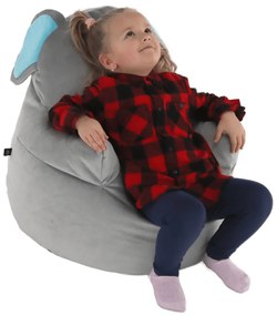 Puf pentru copii Slon Baby, 55 x 50 cm