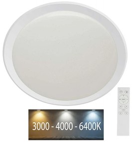 Plafonieră LED dimabilă LED/40W/230V 3000K/4000K/6500K + telecomandă