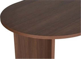 Masă de dining cu aspect de lemn de nuc 89,5x180 cm Sablin – Kalune Design