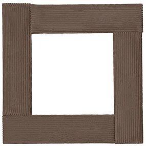 Panou de perete tapitat FRAME LINCOLN 15x90 cm Culoare: Maro