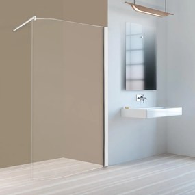 Cabină de duș Zeta Walk-In, dimensiuni 140x80-100x203 cm