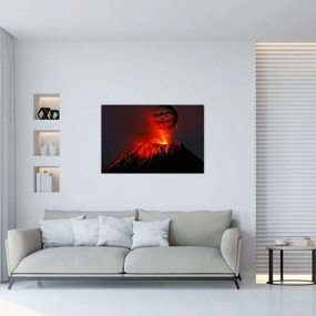 Tablou cu vulcan (90x60 cm)