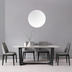 Oglindă de perete cu led ø 60 cm Luna – Mirrors and More
