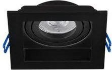 Spot incastrabil directionabil GU10 EIRIAM, negru