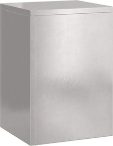 vidaXL Suport pentru plante 3 pcs Argintiu Oțel inoxidabil