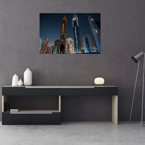 Tablou cu orașul nocturn (90x60 cm)