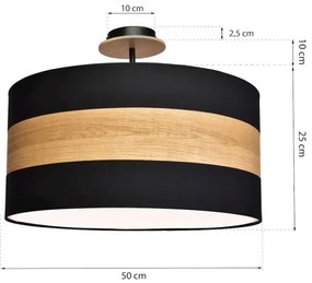 Lustră pe tijă TERRA 1xE27/60W/230V