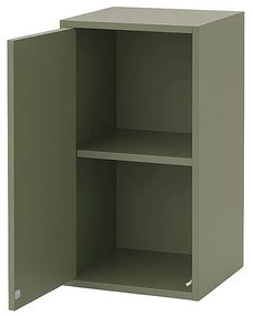 Boxie 1 ușă dulap de perete 80x40x37 cm verde