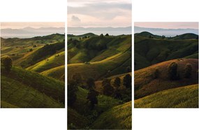 Tablou - Priveliște spre dealurile din Thailanda (90x60 cm)
