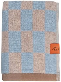 Prosop albastru/roz din bumbac organic 70x133 cm Retro – Mette Ditmer Denmark