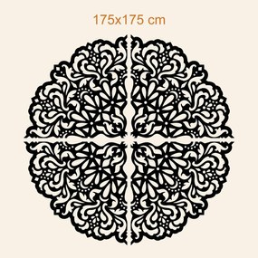 DUBLEZ | Mandala din lemn pentru perete – Pasiune
