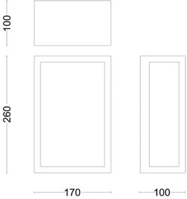 Aplică de exterior Philips ALZOR 1xE27/25W/230V IP44