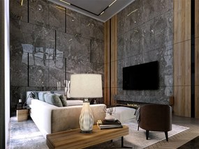 Lampa de masa din ceramica imprimata 3D Tessa
