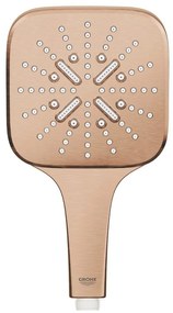 Para dus Grohe Rainshower Eco SmartActive 130 Cube 3 jeturi, cupru mat (brushed warm sunset)