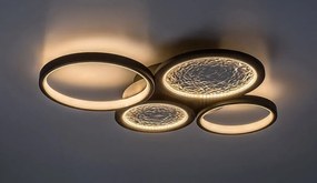 Plafoniera LED cu telecomanda Aranis 59x45cm