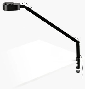 Veioza LED dimabila / Lampa de birou cu clips design ultra-modern INVITING neagra