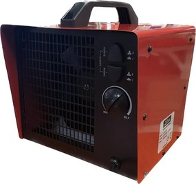 Radiator ceramic Zilan ZLN5558 Rosu, putere 3000W, protectie la supraincalzire, silentios