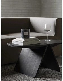 Măsuță de cafea neagră din lemn de stejar 43x80 cm Avio – Blomus