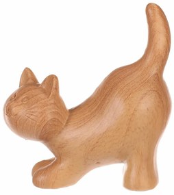 Decorație figurină pisică, poliresină, 12 x 7 x 13cm