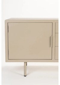 Comodă bej 140x55x40 cm Kos – White Label