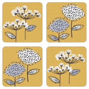 Set cu suporturi farfurii și coasters 8 buc. Retro Meadow – Cooksmart ®