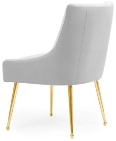 Scaun Sizar gri/gold – H86 cm