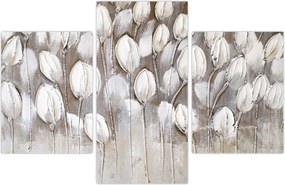 Tablou - Lalele structurate (90x60 cm)