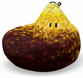 Fotoliu Puf Bean Bag tip Para XL, Minecraft Blaze