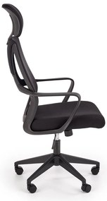 Scaun de birou Valdez, negru