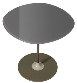 Măsuță laterală THIERRY, diferite variante - Kartell Culoare: gri, Înălțime: 45 cm